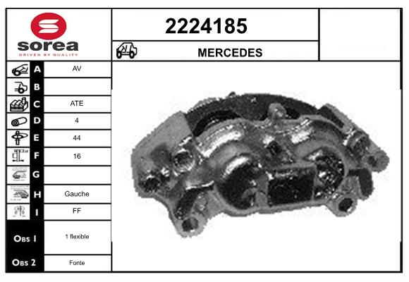 Etrier frana 2224185 EAI