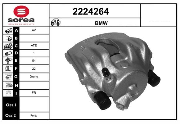Etrier frana 2224264 EAI