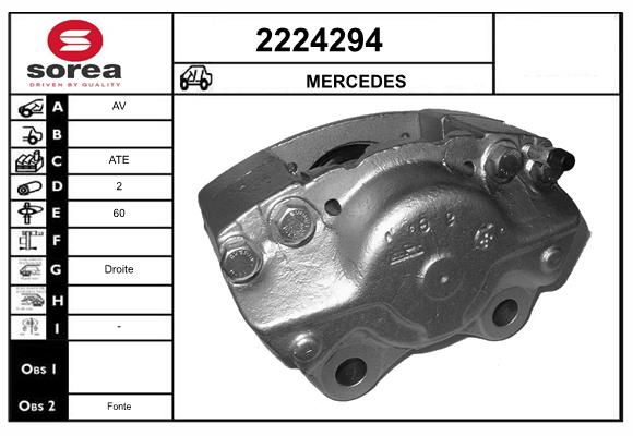 Etrier frana 2224294 EAI