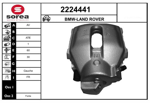 Etrier frana 2224441 EAI