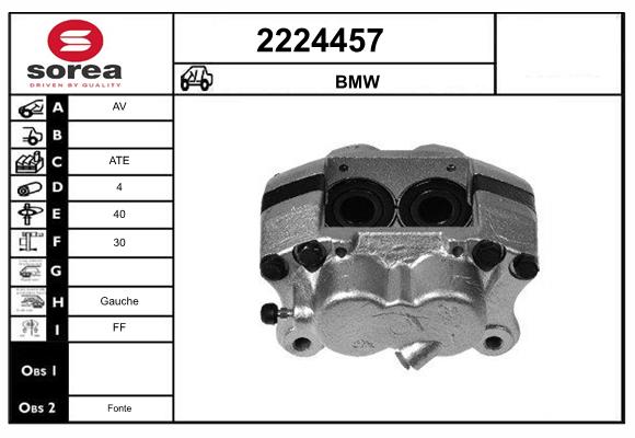 Etrier frana 2224457 EAI