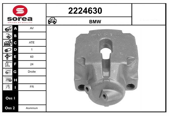 Etrier frana 2224630 EAI