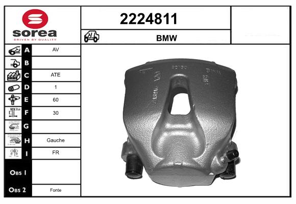 Etrier frana 2224811 EAI