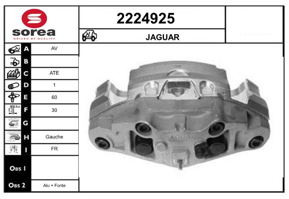 Etrier frana 2224925 EAI