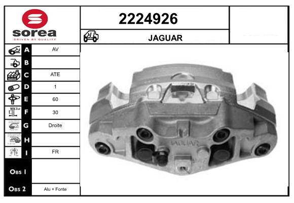 Etrier frana 2224926 EAI