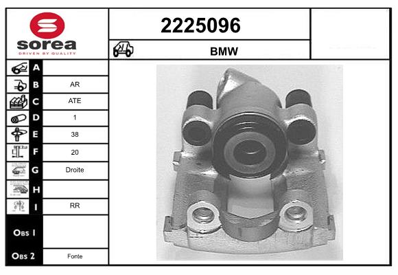 Etrier frana 2225096 EAI