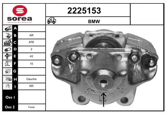 Etrier frana 2225153 EAI