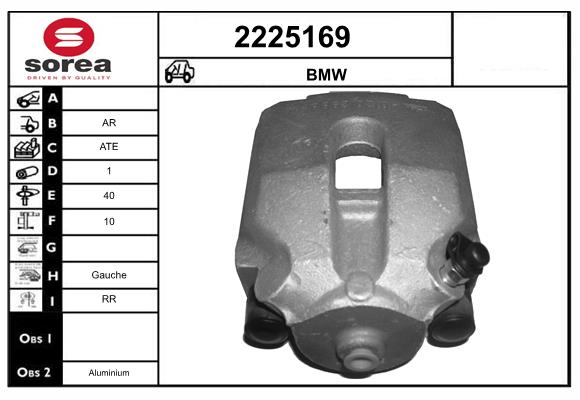 Etrier frana 2225169 EAI