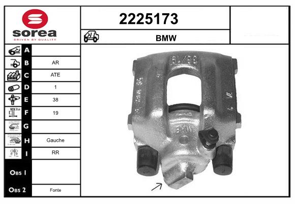 Etrier frana 2225173 EAI