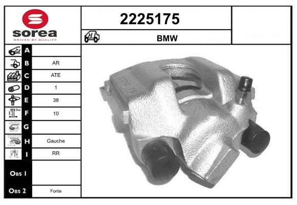 Etrier frana 2225175 EAI