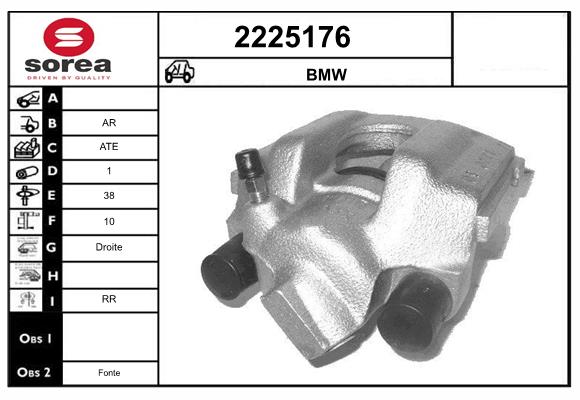 Etrier frana 2225176 EAI