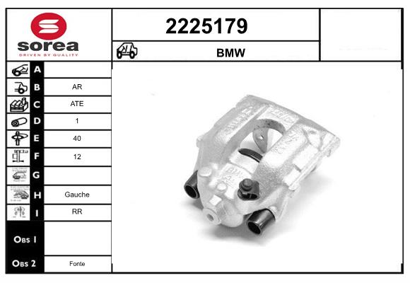 Etrier frana 2225179 EAI