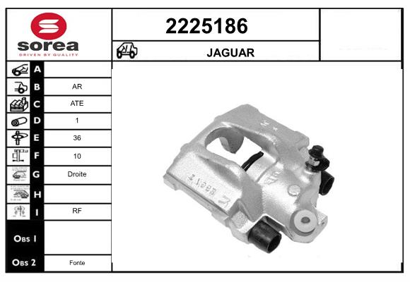 Etrier frana 2225186 EAI