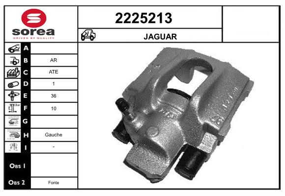 Etrier frana 2225213 EAI