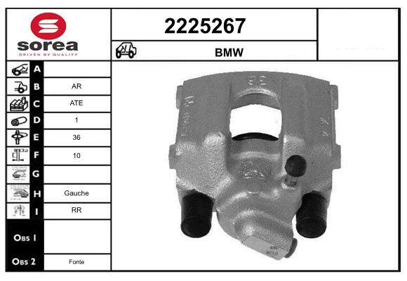Etrier frana 2225267 EAI