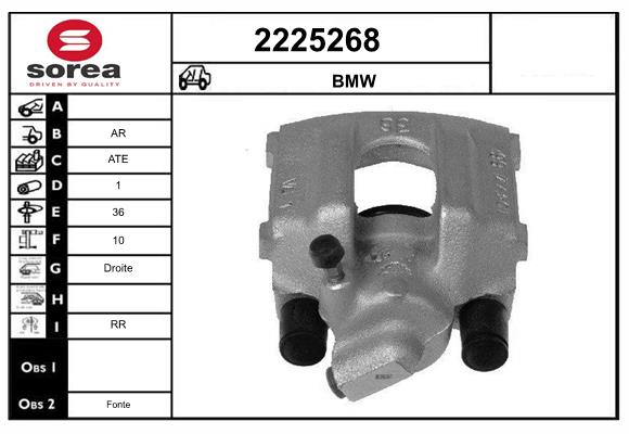 Etrier frana 2225268 EAI