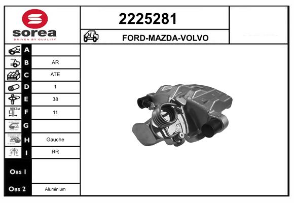 Etrier frana 2225281 EAI