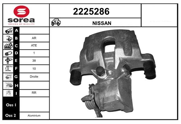 Etrier frana 2225286 EAI
