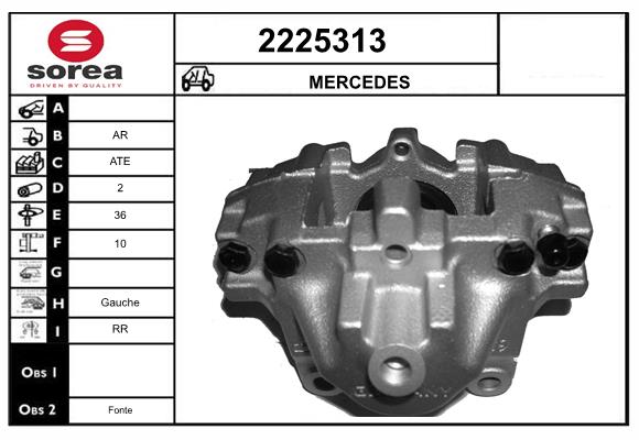 Etrier frana 2225313 EAI