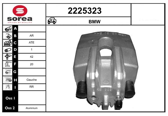 Etrier frana 2225323 EAI