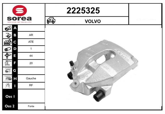 Etrier frana 2225325 EAI