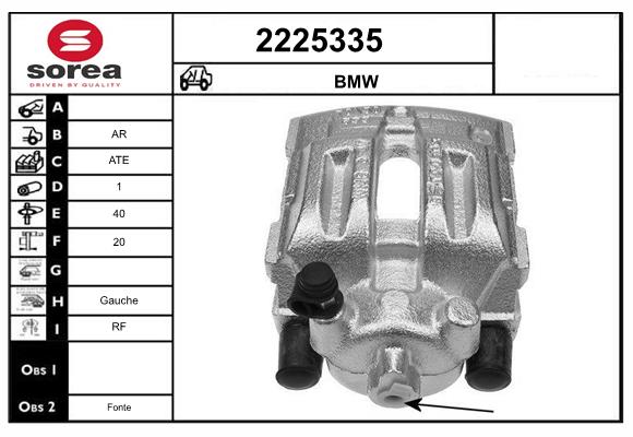 Etrier frana 2225335 EAI