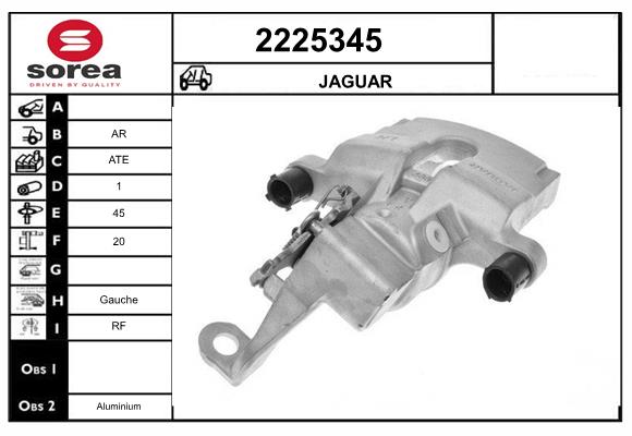 Etrier frana 2225345 EAI