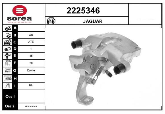 Etrier frana 2225346 EAI