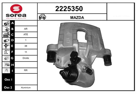 Etrier frana 2225350 EAI
