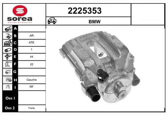 Etrier frana 2225353 EAI