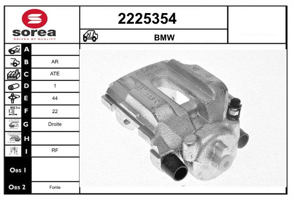 Etrier frana 2225354 EAI