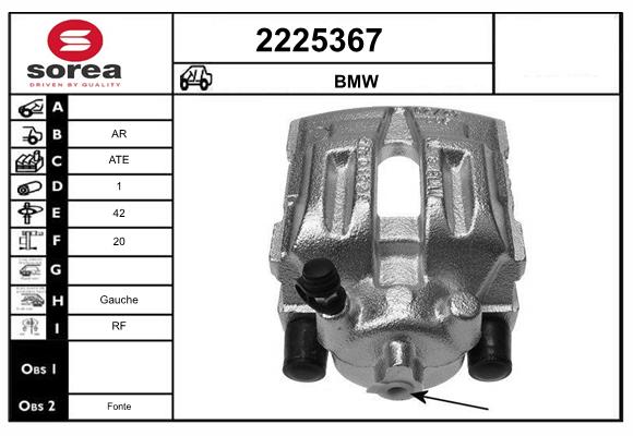 Etrier frana 2225367 EAI