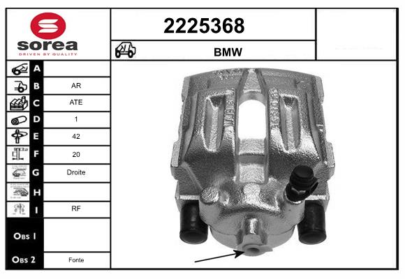 Etrier frana 2225368 EAI