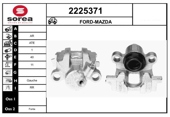 Etrier frana 2225371 EAI