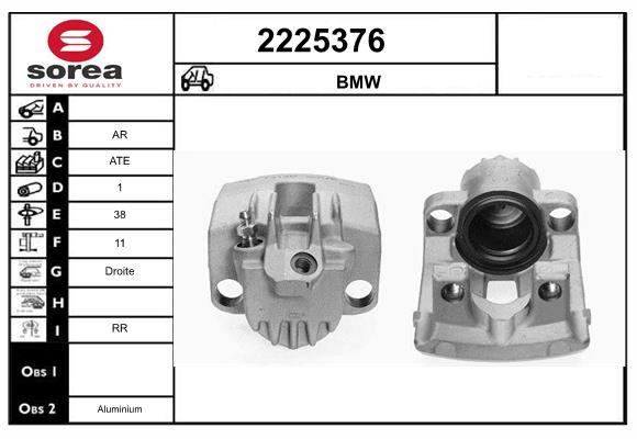 Etrier frana 2225376 EAI