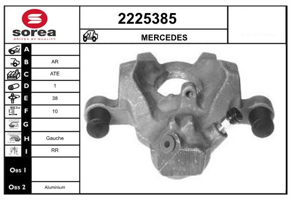 Etrier frana 2225385 EAI