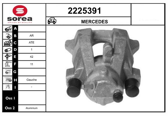 Etrier frana 2225391 EAI
