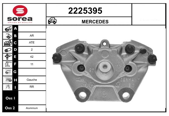 Etrier frana 2225395 EAI