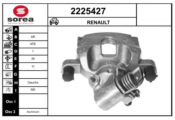 Etrier frana 2225427 EAI