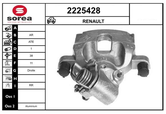Etrier frana 2225428 EAI