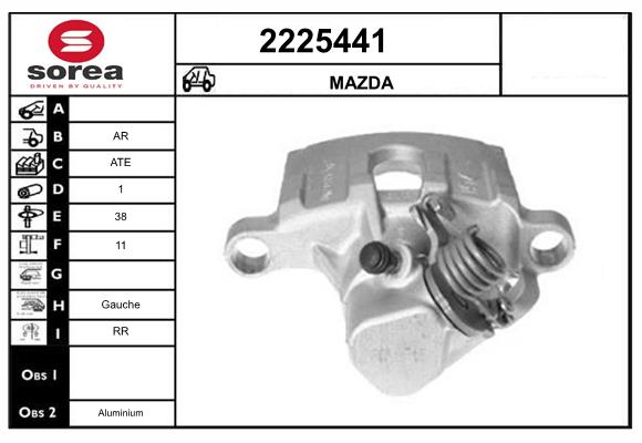 Etrier frana 2225441 EAI