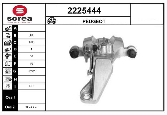 Etrier frana 2225444 EAI