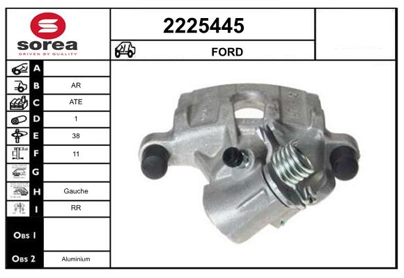 Etrier frana 2225445 EAI