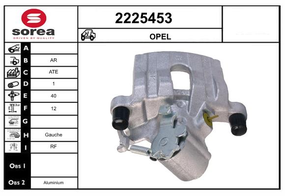 Etrier frana 2225453 EAI