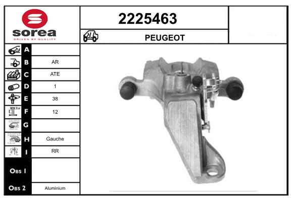 Etrier frana 2225463 EAI