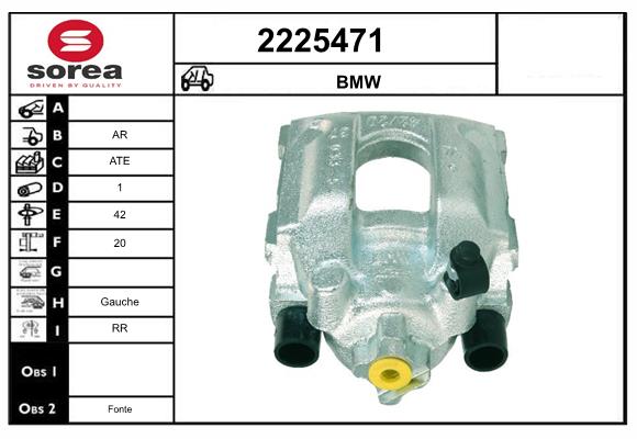 Etrier frana 2225471 EAI