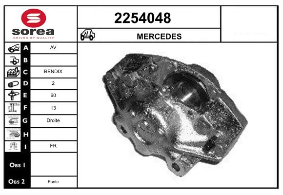 Etrier frana 2254048 EAI