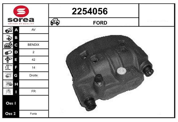 Etrier frana 2254056 EAI