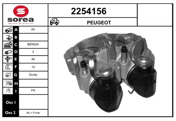 Etrier frana 2254156 EAI