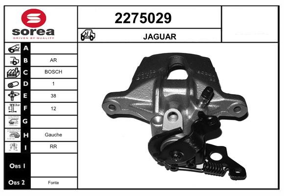 Etrier frana 2275029 EAI